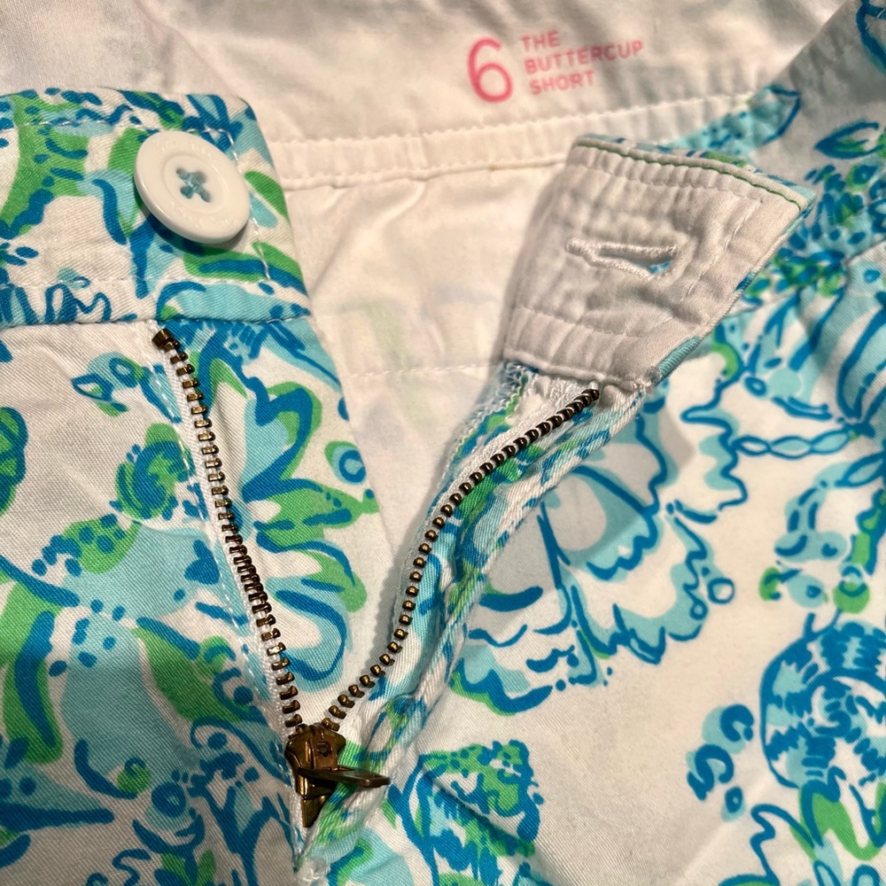 GUC Women’s Size 6 Lilly Pulitzer Buttercup Shorts - Picture 2 of 12